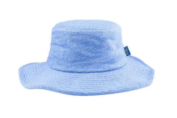 Terry Towelling Bucket Hat - XL - White